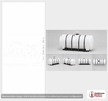 Dimensional spec drawing for Snyder Industries 2000 Gallon Horizontal Tank (160" L x 62" W x 70" H)