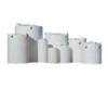 Snyder Industries 300 Gallon Plastic Vertical Liquid Storage Tank in White