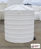 Snyder Industries 5100 Gallon HDPE Vertical Liquid Storage Tank in White. High Density Linear Polyethylene; White; 159" H x