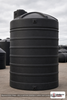 Snyder Industries 8000 Gallon Plastic Vertical Water Storage Tank in Black. High Density Linear Polyethylene; Black; 183" H