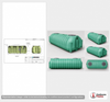 Norwesco Florida Only 1050 Gallon Two Compartment Low Profile Septic Tank - IAPMO Certified
