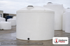 Snyder Industries 10500 Gallon HDPE Vertical Chemical Storage Tank in White 1.9 SG. High Density Linear Polyethylene; White