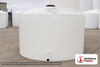 Snyder Industries 10500 Gallon HDPE Vertical Liquid Storage Tank with ASTM Certification. Polyethylene; White; 169" H x 142"