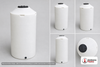 Chem-Tainer 1150 Gallon HDPE Vertical Liquid Storage Tank