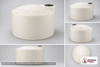 Chem-Tainer 1150 Gallon Plastic Vertical Liquid Storage Tank