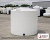 Snyder Industries 1300 Gallon HDPE Vertical Liquid Storage Tank with ASTM Certification. 1300.0 gallon capacity; Polyethylene; White; dimensions 87.0in H x 72.0in W x 72.0in L; 290.0 lb empty; 1.5 specific gravity rating; fittings: 1 Manway / Lid; max temp 120 deg  F / 48 deg  C; 3 Year Warranty. Manufacturer part number 1830400n43. Manufactured by Snyder. Sold by OneSource Plastics (https://www.onesourceplastics.com).