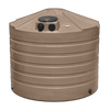 Bushman 1320 Gallon Mocha Rainwater Collection Storage Tank