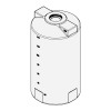 Snyder Industries 150 Gallon Double Wall Tank - white, high density linear polyethylene, 34" L x 34" W x (additional view)