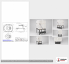 Dimensional spec drawing for Snyder Industries 200 Gallon Specialty Tank (76" L x 62" W x 57" H)
