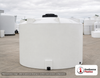 Snyder Industries 3000 Gallon HDPE Vertical Liquid Storage Tank with ASTM Certification. Polyethylene; White; 96" H x 102" W