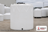 Snyder Industries 3000 Gallon Vertical Double Wall Liquid Storage Tank in White 1.5 S.G. (West Virginia Only). High Density