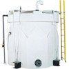 Snyder Industries 3000 Gallon Vertical Double Wall Liquid Storage Tank in White- WV