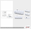 Dimensional spec drawing for Norwesco 3250 Gallon Horizontal Tank (152" L x 88" W x 81" H)