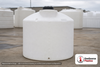 Snyder Industries 330 Gallon HDLPE Vertical ASTM Tank 1.9 SG Opaque. High Density Linear Polyethylene; White; 50" H x 47" W