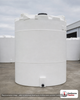 Snyder Industries 4100 Gallon XLPE Vertical Liquid Storage Tank in White. 4100.0 gallon capacity; Cross-Linked Polyethylene; White; dimensions 130.0in H x 102.0in W x 102.0in L; 1100.0 lb empty; 1.9 specific gravity rating; fittings: 3"; max temp 140 deg  F / 60 deg  C; 3 Year Warranty. Manufacturer part number 7360000n42. Manufactured by Snyder. Sold by OneSource Plastics (https://www.onesourceplastics.com).