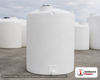 Snyder Industries 4400 Gallon HDPE Vertical Liquid Storage Tank with ASTM Certification. 4400 gallon capacity; Polyethylene