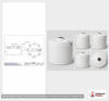 Dimensional spec drawing for Snyder Industries 4500 Gallon Vertical Storage Tank (143" L x 143" W x 91" H)