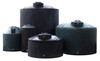 Norwesco 5000 Gallon Vertical Tank - black, polyethylene, 119" L x 119" W x 112" H