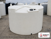 Chem-Tainer 5000 Gallon HDPE Vertical Liquid Storage Tank. 5000.0 gallon capacity; Polyethylene; White; dimensions 152.0in H x 102.0in W x 102.0in L; 1350.0 lb empty; 1.9 specific gravity rating; fittings: 2"; max temp 120 deg  F / 48 deg  C; 3 Year Warranty. Manufacturer part number TC5000IA. Sold by OneSource Plastics (https://www.onesourceplastics.com).
