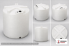 Chem-Tainer 5000 Gallon HDPE Vertical Liquid Storage Tank