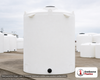 Snyder Industries 5500 Gallon HDPE Vertical Liquid Storage Tank with ASTM Certification. 5500.0 gallon capacity; Polyethylene; White; dimensions 221.0in H x 90.0in W x 90.0in L; 2000.0 lb empty; 1.9 specific gravity rating; fittings: 1 Manway / Lid; max temp 120 deg  F / 48 deg  C; 3 Year Warranty. Manufacturer part number 7020000n45. Manufactured by Snyder. Sold by OneSource Plastics (https://www.onesourceplastics.com).