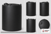Dimensional spec drawing for Snyder Industries 6000 Gallon Vertical Storage Tank (102" L x 102" W x 188" H)