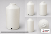 Chem-Tainer 65 Gallon Plastic Vertical Liquid Storage Tank