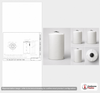 Dimensional spec drawing for Snyder Industries 70 Gallon Vertical Storage Tank (23" L x 23" W x 42" H)