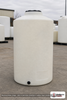 Chem-Tainer 75 Gallon Plastic Vertical Liquid Storage Tank. 75.0 gallon capacity; Polyethylene; Natural White; dimensions 49.0in H x 23.0in W x 23.0in L; 27.0 lb empty; 1.9 specific gravity rating; fittings: 1 Outlet , 1 Manway / Lid; max temp 120 deg  F / 48 deg  C; 3 Year Warranty. Manufacturer part number TC2349IA. Sold by OneSource Plastics (https://www.onesourceplastics.com).