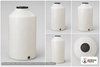 Chem-Tainer 75 Gallon Plastic Vertical Liquid Storage Tank