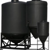 Norwesco 7500 Gallon Black Cone Bottom Tank