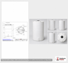 Dimensional spec drawing for Snyder Industries 7500 Gallon Vertical Storage Tank (102" L x 102" W x 234" H)