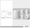 Dimensional spec drawing for Snyder Industries 7900 Gallon Vertical Storage Tank (120" L x 120" W x 177" H)