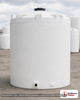 Snyder Industries 8000 Gallon HDPE Vertical Liquid Storage Tank with ASTM Certification. Polyethylene; White; dimensions 186.0in H x 120.0in W x 120.0in L; 1900.0 lb empty; 1.5 specific gravity rating. Manufacturer part number SII-5300600N43. Sold by OneSource Plastics (https://www.onesourceplastics.com).