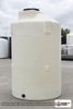 Chem-Tainer 850 Gallon HDPE Vertical Liquid Storage Tank. 850.0 gallon capacity; Polyethylene; White; dimensions 124.0in H x 48.0in W x 48.0in L; 220.0 lb empty; 1.9 specific gravity rating; fittings: 2"; max temp 120 deg  F / 48 deg  C; 3 Year Warranty. Manufacturer part number TC850XIA. Sold by OneSource Plastics (https://www.onesourceplastics.com).