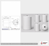Dimensional spec drawing for Snyder Industries 9500 Gallon Vertical Storage Tank (120" L x 120" W x 215" H)
