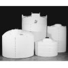 Snyder Industries 100 Gallon HDPE Vertical Liquid Storage Tank in White