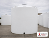 Snyder Industries 10500 Gallon Plastic Vertical Liquid Storage Tank. Polyethylene; White; dimensions 169.0in H x 142.0in W x 142.0in L; 2500.0 lb empty; 1.5 specific gravity rating. Manufacturer part number SII-5330000C37. Sold by OneSource Plastics (https://www.onesourceplastics.com).