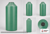 Chem-Tainer 200 Gallon Plastic Vertical Liquid Storage Tank in Green