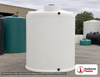 Chem-Tainer 2000 Gallon Plastic Vertical Water Storage Tank in White. 2000 gallon capacity; Polyethylene; White; 161" H x