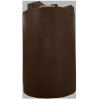 Bushman 5000 Gallon Plastic Vertical Water Storage Tank in Dark Brown
