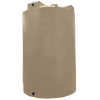 Bushman 5000 Gallon Plastic Vertical Water Storage Tank in Mocha