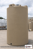 Bushman 5000 Gallon Plastic Vertical Water Storage Tank in Mocha. 5000 gallon capacity; Polyethylene; Mocha; 161" H x 102" W
