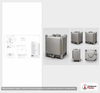Dimensional spec drawing for Snyder Industries 550 Gallon Non-Caged IBC Tote Tank (42" L x 48" W x 77.75" H)