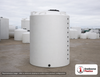 Snyder Industries 1000 Gallon HDPE Vertical Liquid Storage Tank with ASTM Certification. Polyethylene; White; 81" H x 64" W