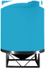 Norwesco 10000 Gallon 30 Degree HDPE Cone Bottom Tank in Blue