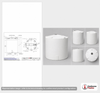 Dimensional spec drawing for Snyder Industries 12500 Gallon Vertical Tank (142" L x 142" W x 198" H)