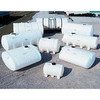Snyder Industries 30 Gallon Plastic Horizontal Leg Tank in White