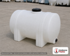 Snyder Industries 30 Gallon Plastic Horizontal Leg Tank in White. High Density Linear Polyethylene; White; 26" H x 23" W x