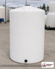 Snyder Industries 300 Gallon Vertical Storage Tank HDLPE 1.9SG Opaque - Sodium Hypochlorite. High Density Linear Polyethylene; White; dimensions 82.0in H x 35.0in W x 35.0in L; 85.0 lb empty; 1.9 specific gravity rating. Manufacturer part number SII-1011200N52. Sold by OneSource Plastics (https://www.onesourceplastics.com).